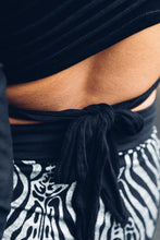 Load image into Gallery viewer, Diva Wrap Top [ Bamboo Wrap Top { Crop Top [ Crop Wrap Top