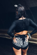 Load image into Gallery viewer, Diva Wrap Top [ Bamboo Wrap Top { Crop Top [ Crop Wrap Top