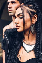 Load image into Gallery viewer, Samira Silver Choker { Chunky Choker [ Silver Choker