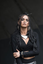 Load image into Gallery viewer, Zebra Hair Pin [Silver Hair Pin [