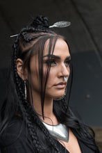 Load image into Gallery viewer, Zebra Hair Pin [Silver Hair Pin [