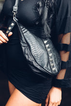 Load image into Gallery viewer, Villainess Studded Bag [ Leather Studded Bag [ Cross Body Bag [ Womens Bag