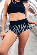 Load image into Gallery viewer, Tiger Booty Shorts [ Mini Shorts [ Organic Cotton Shorts [ Womens Shorts